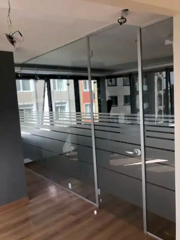 Proline Serisi Hoppe HCS Donanımlı Temperli Ofis Cam Bölme Sistemleri