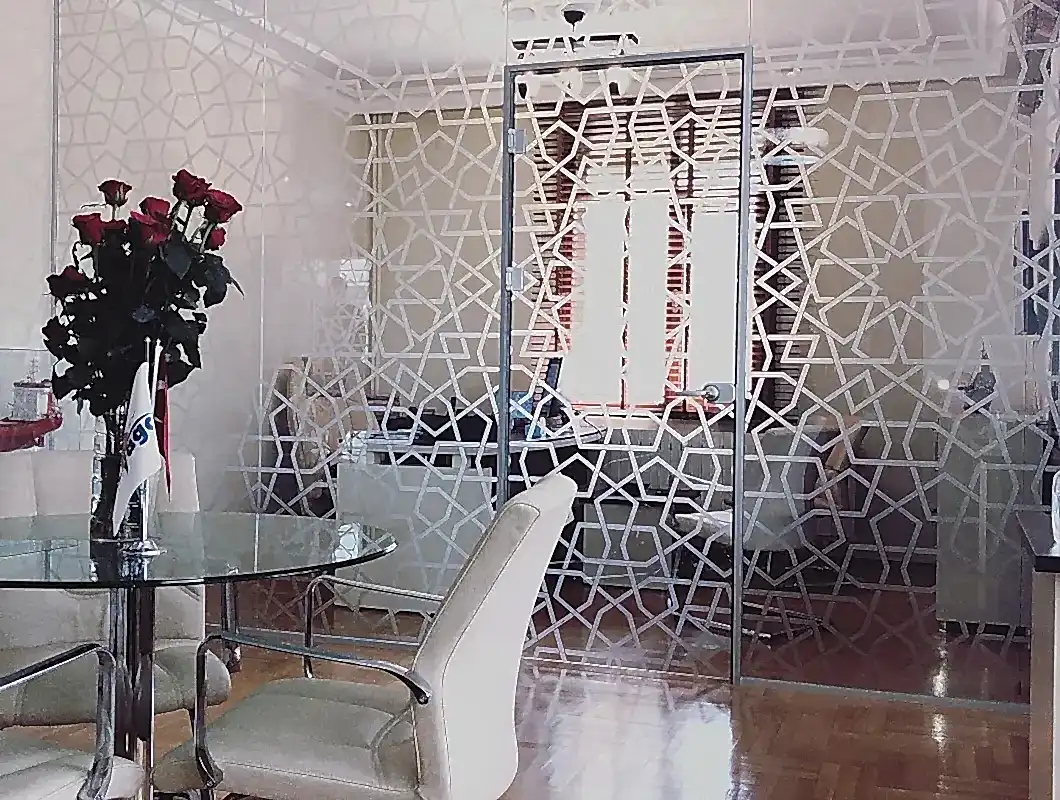 Ekoline Sistem Hoppe Kapılı Cam Bölme