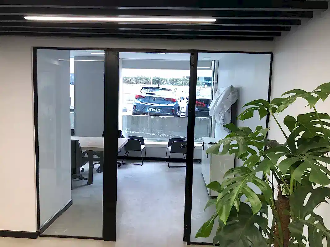 Ekoline Sistem Hoppe Çerçeveli Cam Bölme