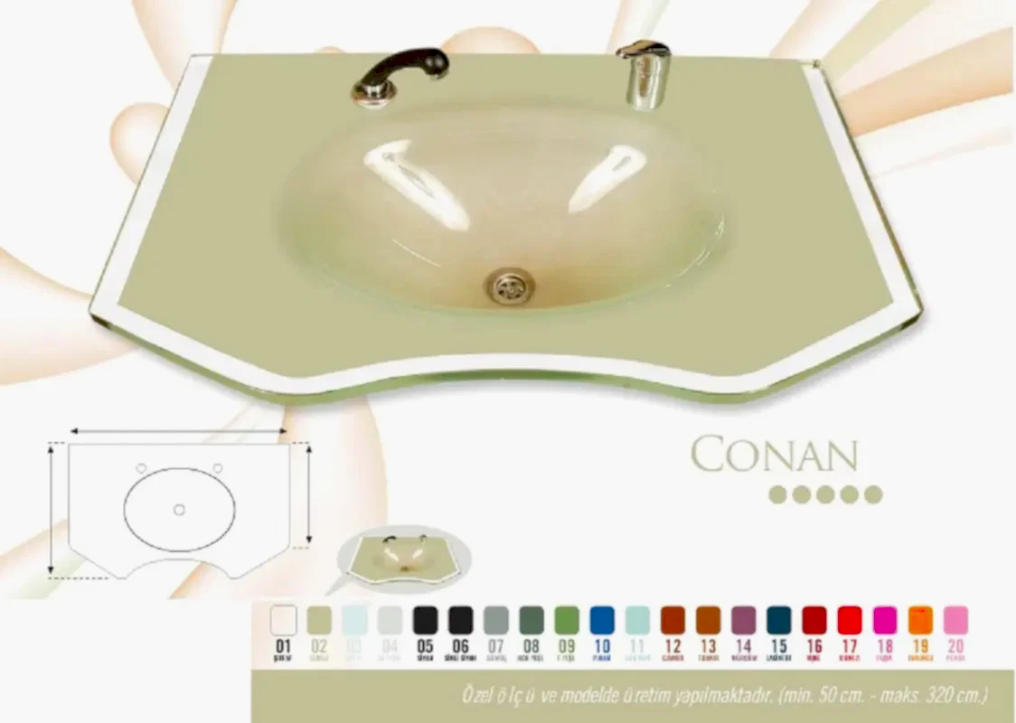 Conan Cam Lavabo