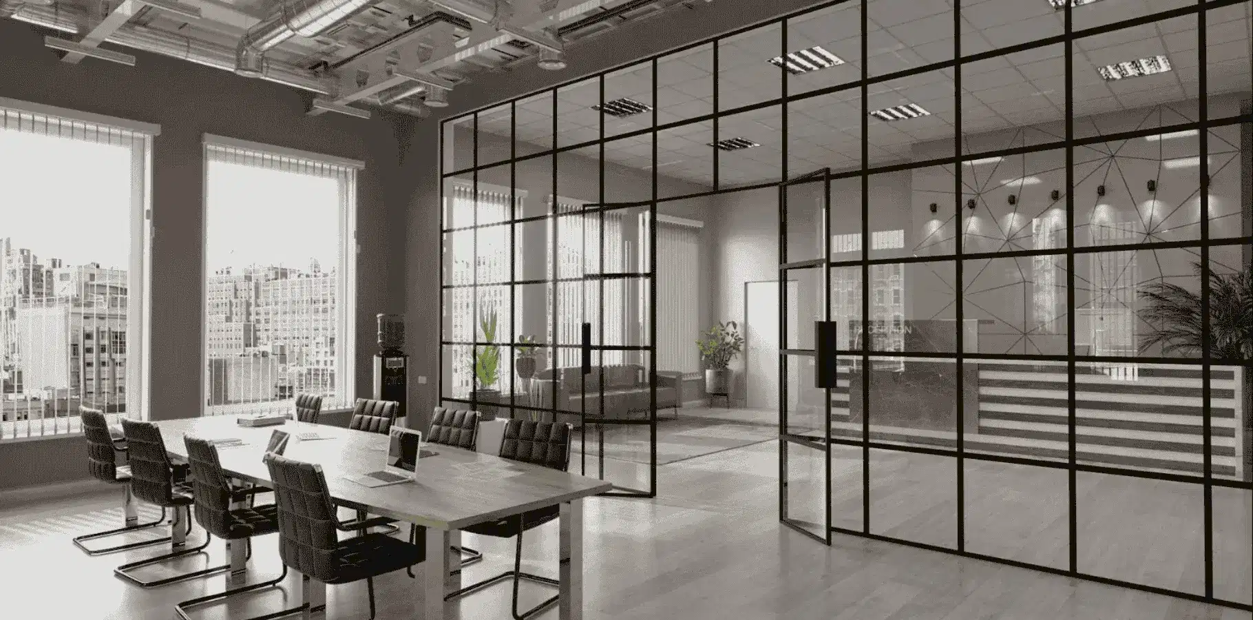 Frenli Sürme Cam Kapı